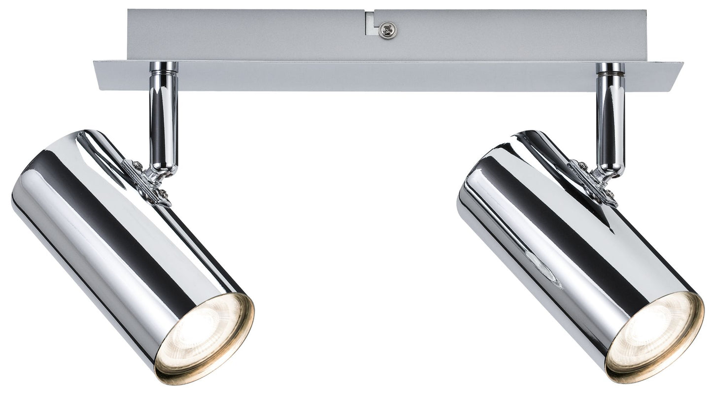 Paulmann Spotlight Zylo max 2x10W GU10 Chrom 230V Metall