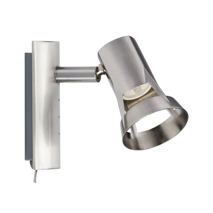 Paulmann Spotlight Teja max 1x10W GU10 Nickel satiniert 230V Metall
