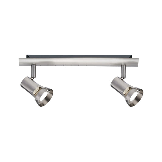 Paulmann Spotlight Teja max 2x10W GU10 Nickel satiniert 230V Metall