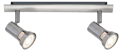 Paulmann Spotlight Teja max 2x10W GU10 Nickel satiniert 230V Metall