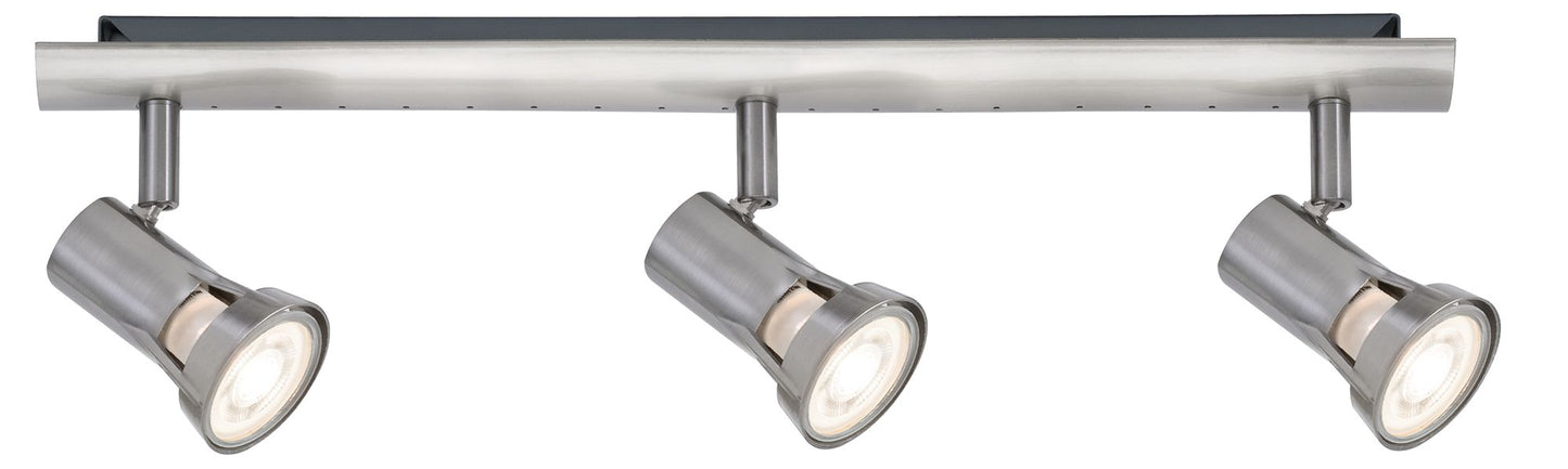 Paulmann Spotlight Teja max 3x10W GU10 Nickel satiniert 230V Metall