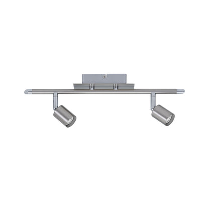 Paulmann Spotlight Georgia max 2x10W GU10 Nickel gebürstet 230V Metall