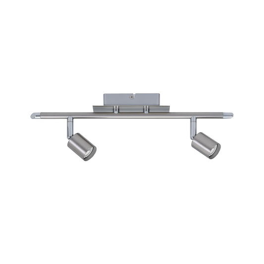 Paulmann Spotlight Georgia max 2x10W GU10 Nickel gebürstet 230V Metall