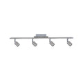 Paulmann Spotlight Georgia max 4x10W GU10 Nickel gebürstet 230V Metall