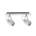 Paulmann Spotlight Drop IP44 max 2x10W GU10 Weiß/Chrom 230V Metall