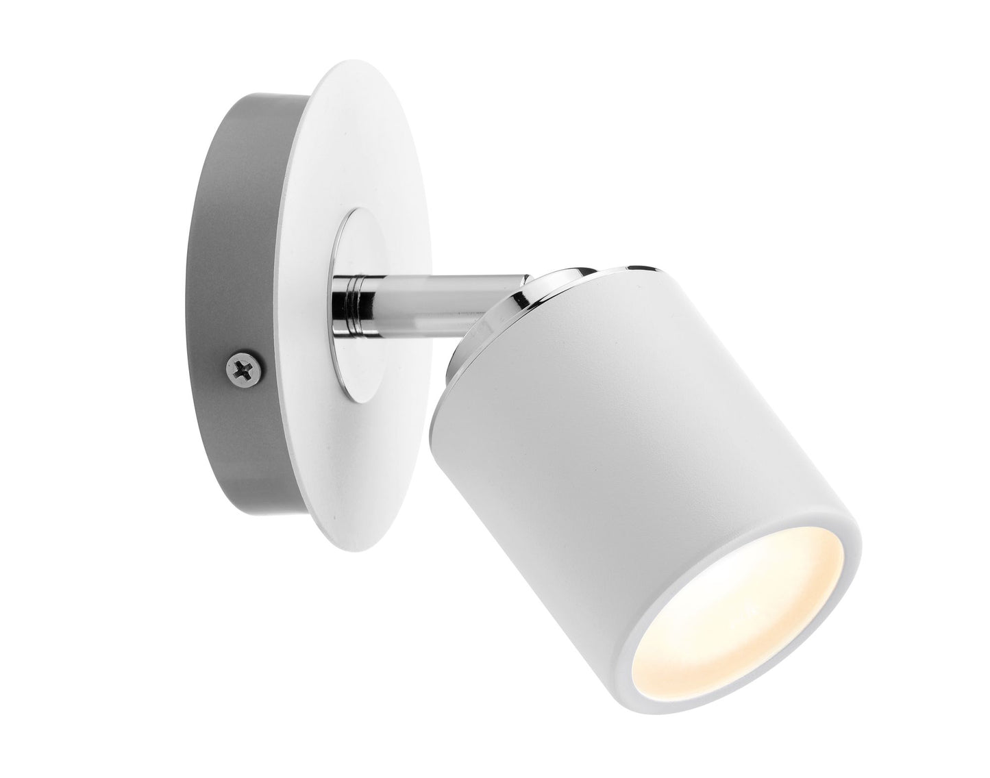 Paulmann Spotlight Tube IP44 max 1x10W GU10 Weiß/Chrom 230V Metall