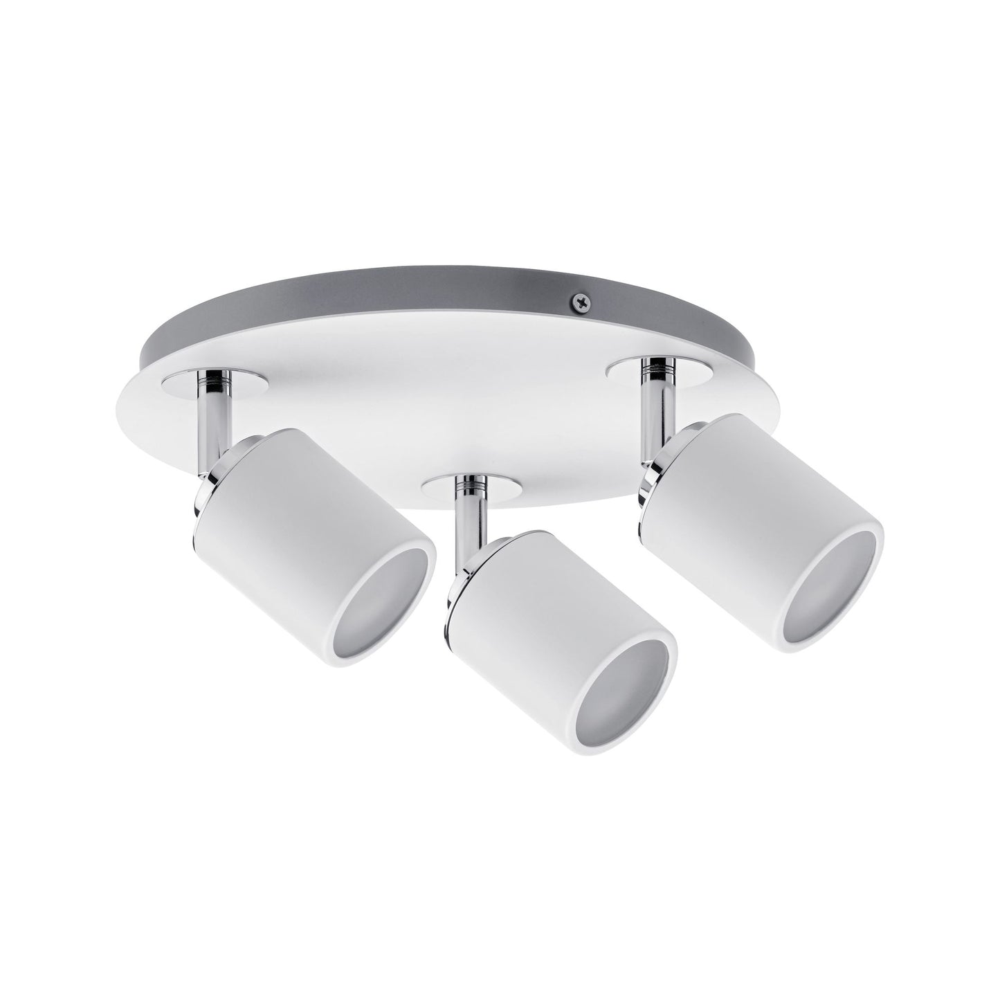 Paulmann Spotlight Tube IP44 Rondell max 3x10W GU10 Weiß/Chrom 230V Metall