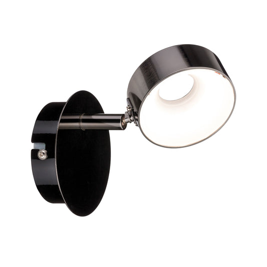 Paulmann Spotlight Funnel 1x6W Schwarzchrom/Chrom 230V Metall dimmbar