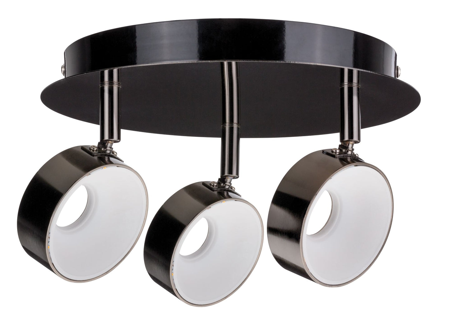 Paulmann Spotlight Funnel 3x6W Schwarzchrom/Chrom 230V Metall dimmbar