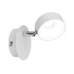 Paulmann Spotlight Funnel 1x6W Weiß matt/Chrom 230V Metall dimmbar