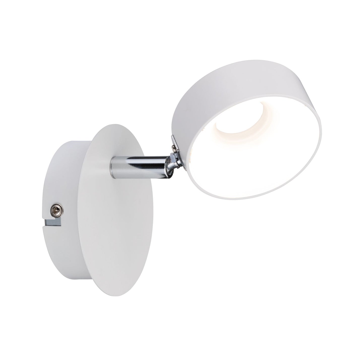 Paulmann Spotlight Funnel 1x6W Weiß matt/Chrom 230V Metall dimmbar