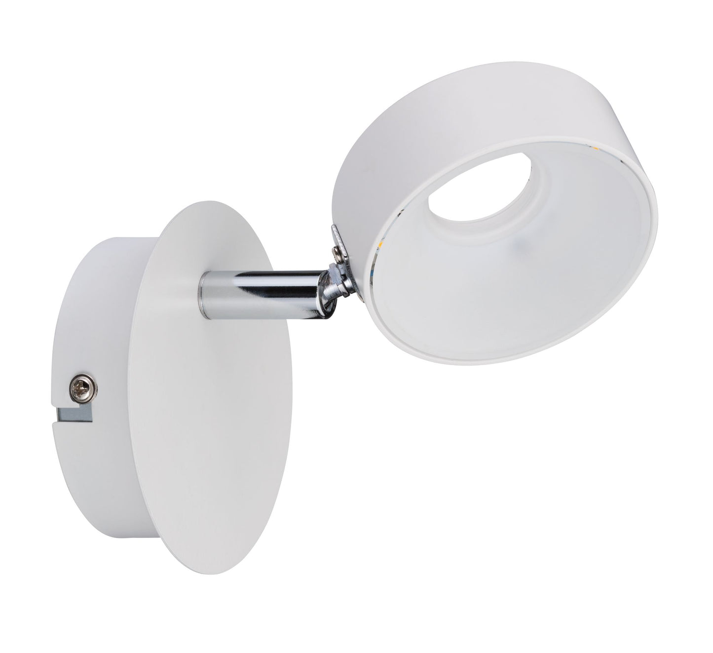 Paulmann Spotlight Funnel 1x6W Weiß matt/Chrom 230V Metall dimmbar