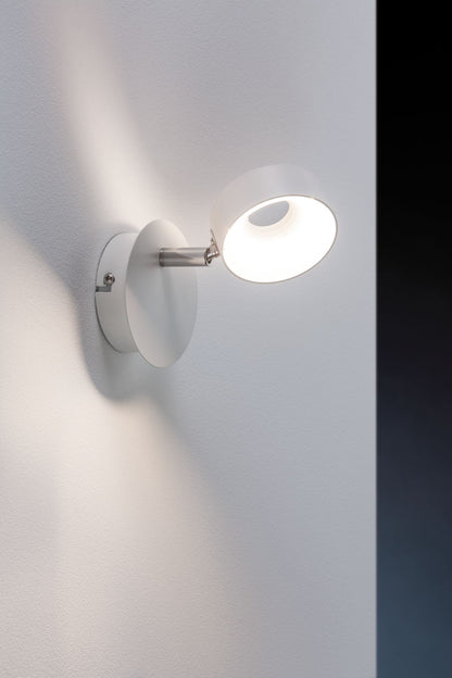 Paulmann Spotlight Funnel 1x6W Weiß matt/Chrom 230V Metall dimmbar