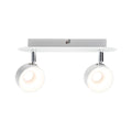 Paulmann Spotlight Funnel 2x6W Weiß matt/Chrom 230V Metall dimmbar