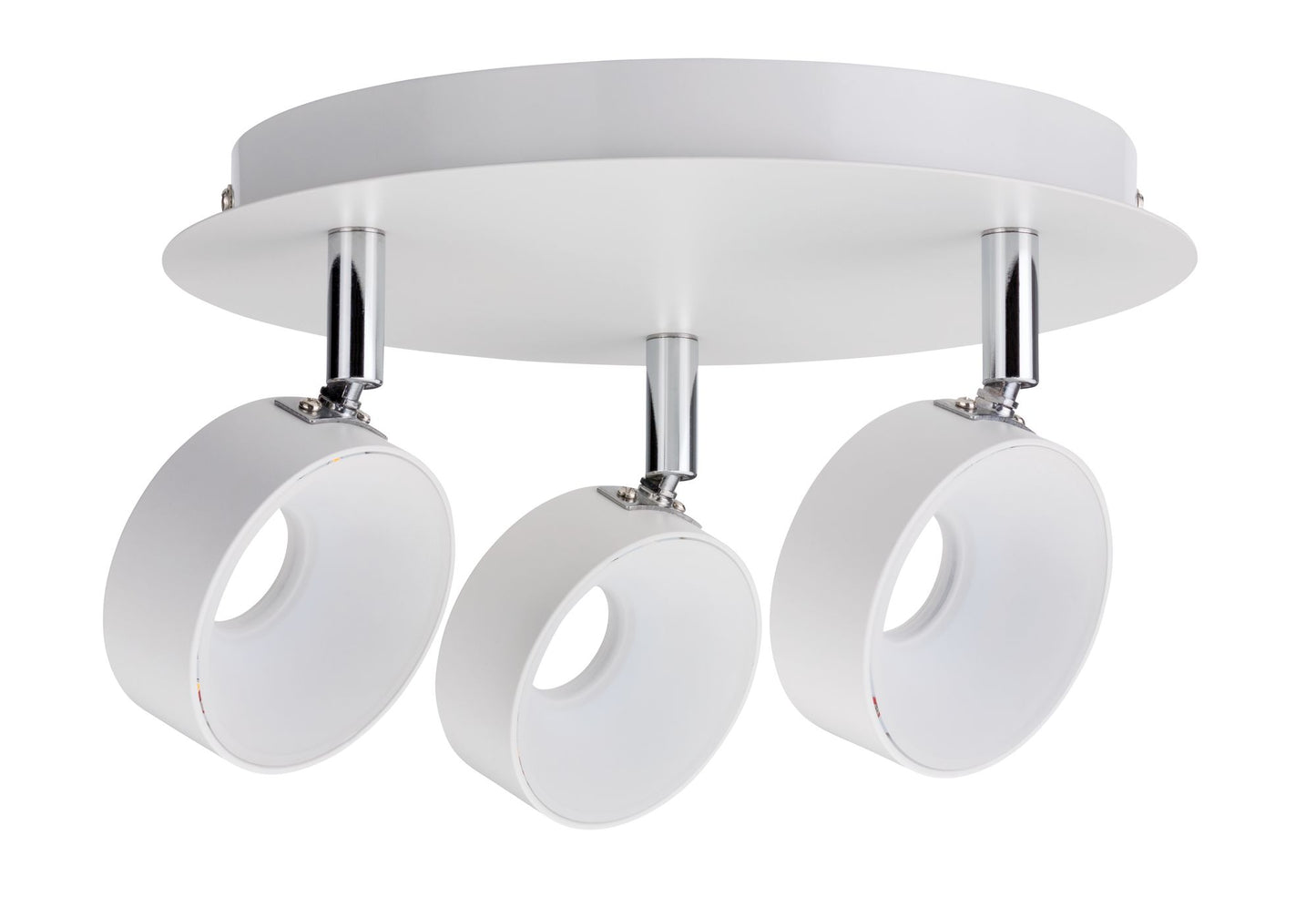 Paulmann Spotlight Funnel 3x6W Weiß matt/Chrom 230V Metall dimmbar