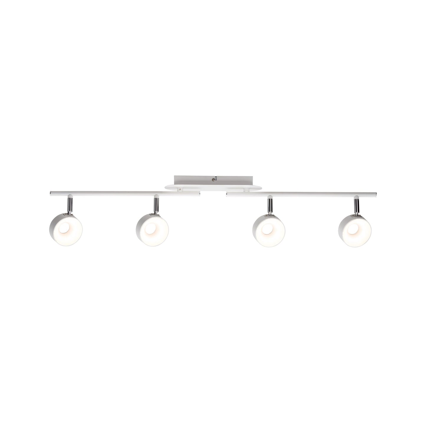 Paulmann Spotlight Funnel 4x6W Weiß matt/Chrom 230V Metall dimmbar