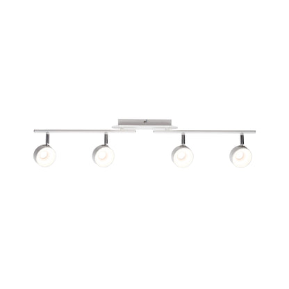 Paulmann Spotlight Funnel 4x6W Weiß matt/Chrom 230V Metall dimmbar