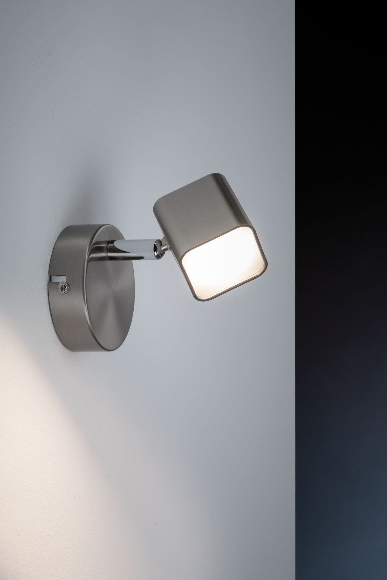 Paulmann Spotlight Cubik 1x4W Eisen geb 230V Metall/Kunststoff