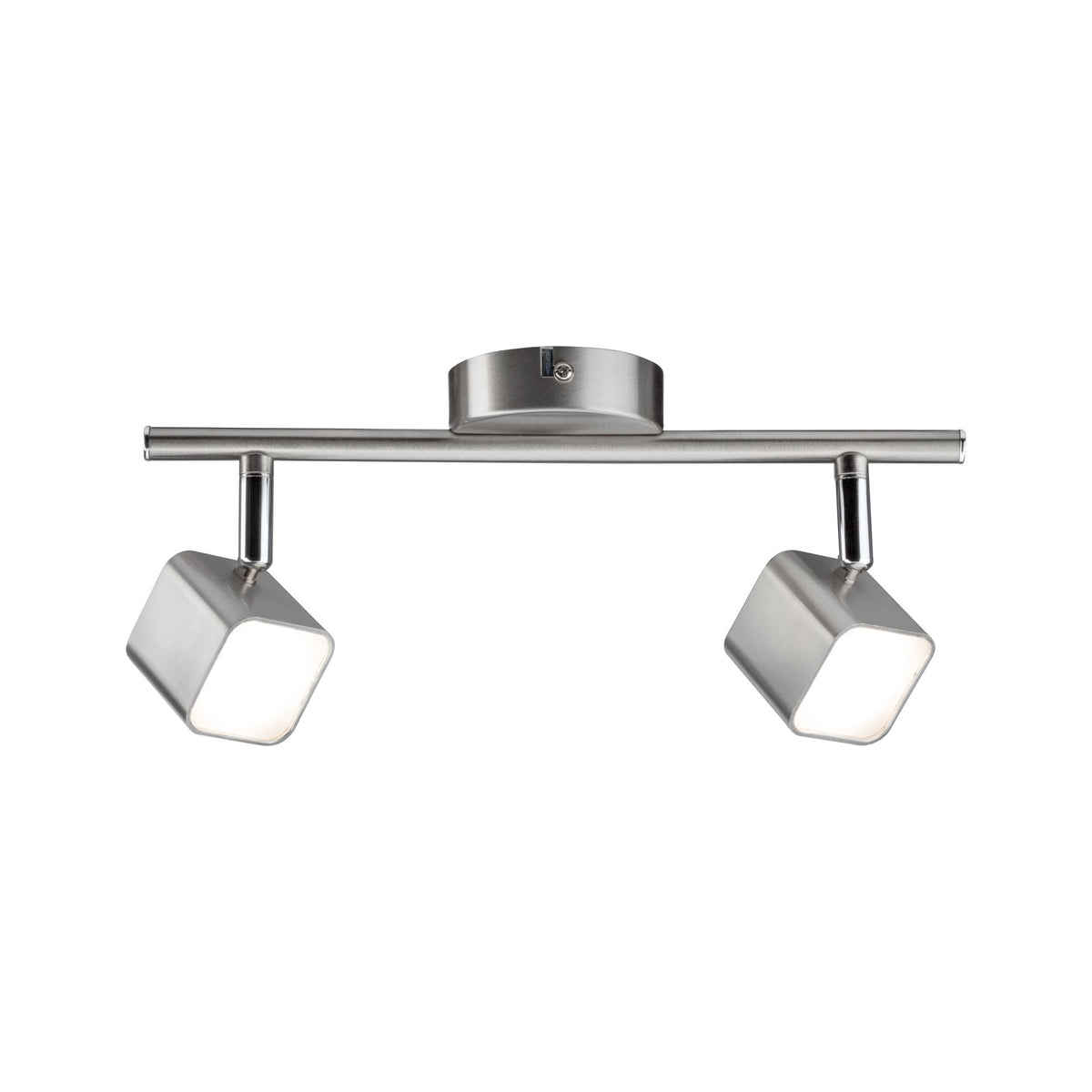 Paulmann Spotlight Cubik 2x4W Eisen geb. 230V Metall/Kunstsoff