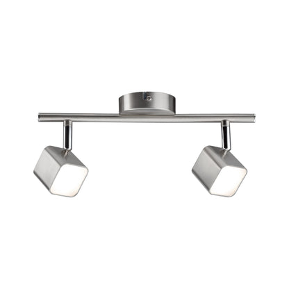 Paulmann Spotlight Cubik 2x4W Eisen geb. 230V Metall/Kunstsoff