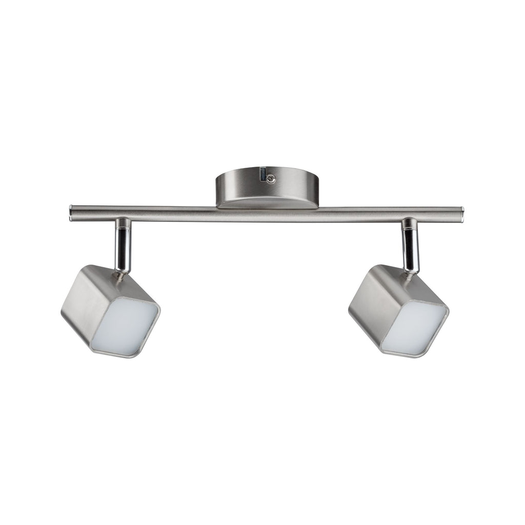 Paulmann Spotlight Cubik 2x4W Eisen geb. 230V Metall/Kunstsoff