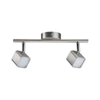 Paulmann Spotlight Cubik 2x4W Eisen geb. 230V Metall/Kunstsoff