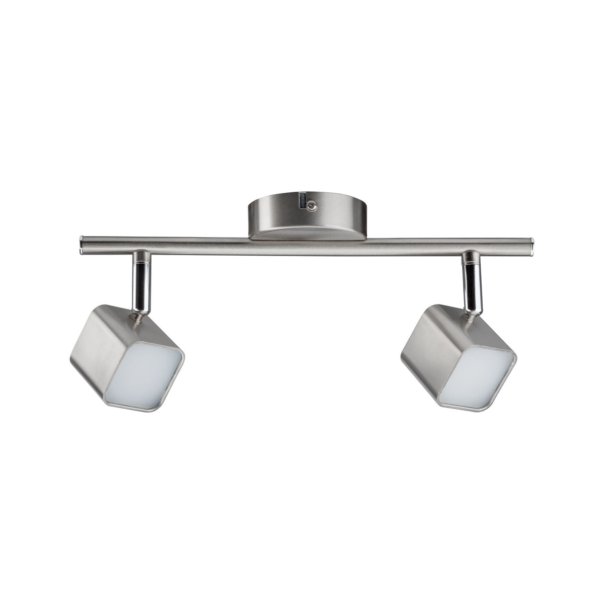 Paulmann Spotlight Cubik 2x4W Eisen geb. 230V Metall/Kunstsoff