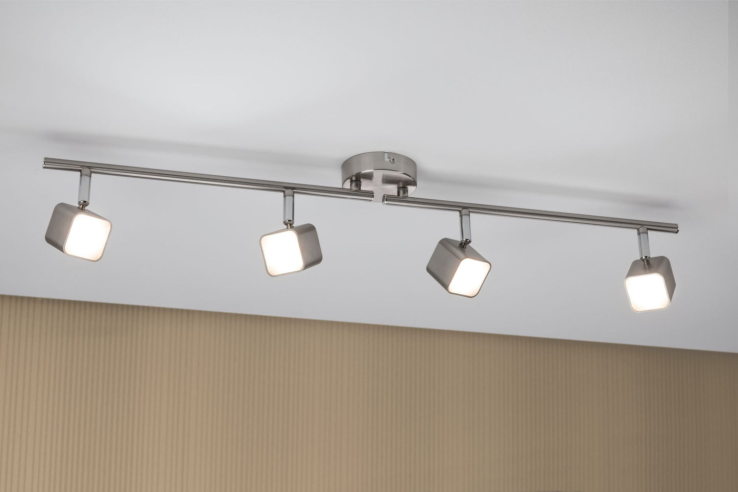 Paulmann Spotlight Cubik 4x4W Eisen geb. 230V Metall/Kunstsoff