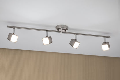 Paulmann Spotlight Cubik 4x4W Eisen geb. 230V Metall/Kunstsoff