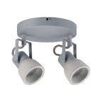 Paulmann Spotlight Ogma max 2x10W GU10 Grau 230V Metall/Beton