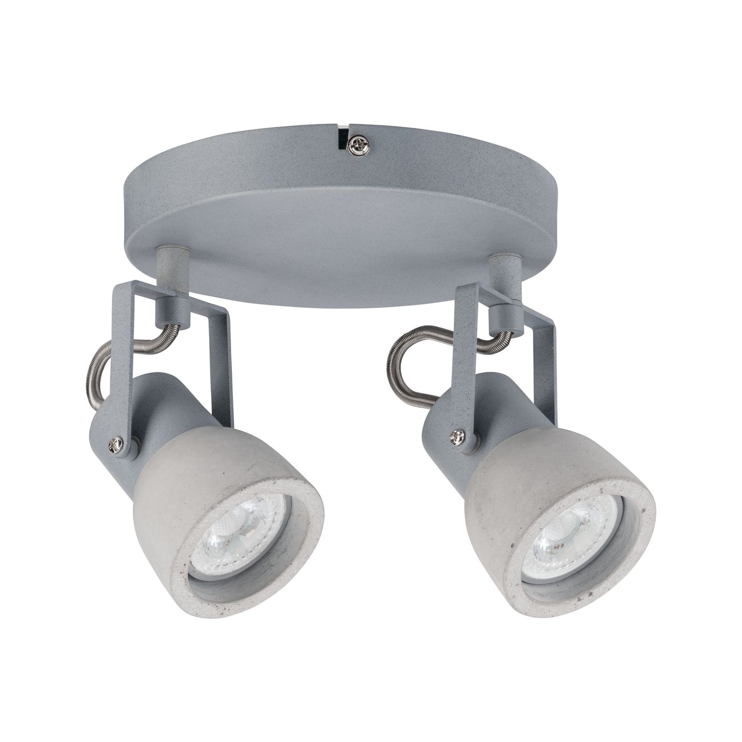 Paulmann Spotlight Ogma max 2x10W GU10 Grau 230V Metall/Beton