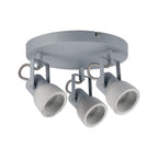 Paulmann Spotlight Ogma max 3x10W GU10 Grau 230V Metall/Beton