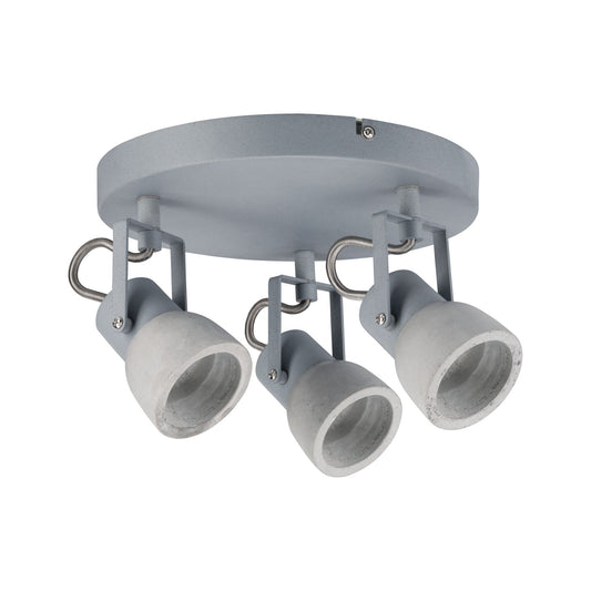 Paulmann Spotlight Ogma max 3x10W GU10 Grau 230V Metall/Beton