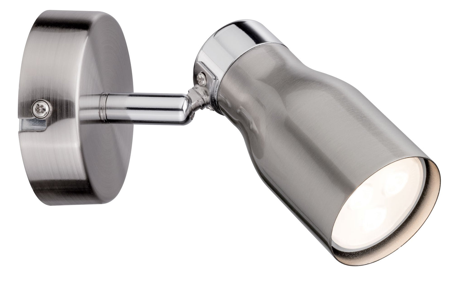 Paulmann Spotlight Meli max 1x10W GU10 Nickel sat 230V Metall ohne Schalter