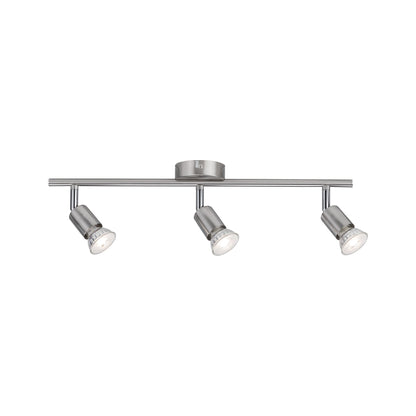 Paulmann Strahler Carolina 3-flammig max. 3x10W GU10 Nickel matt ohne Leuchtmittel