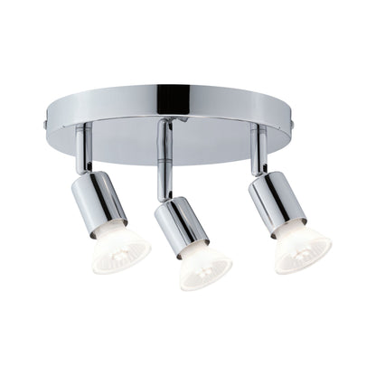 Paulmann Spotlight Carolina IP44 GU10   230V max. 3x10W dimmbar Chrom