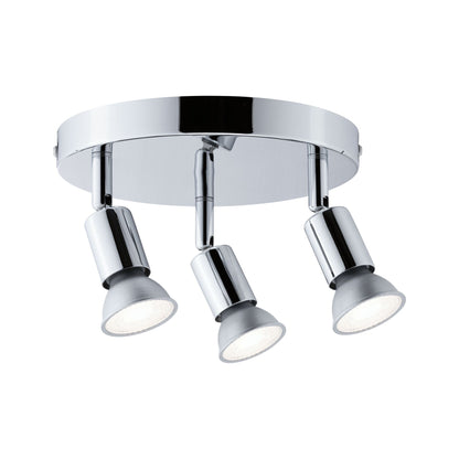 Paulmann Spotlight Carolina IP44 GU10   230V max. 3x10W dimmbar Chrom