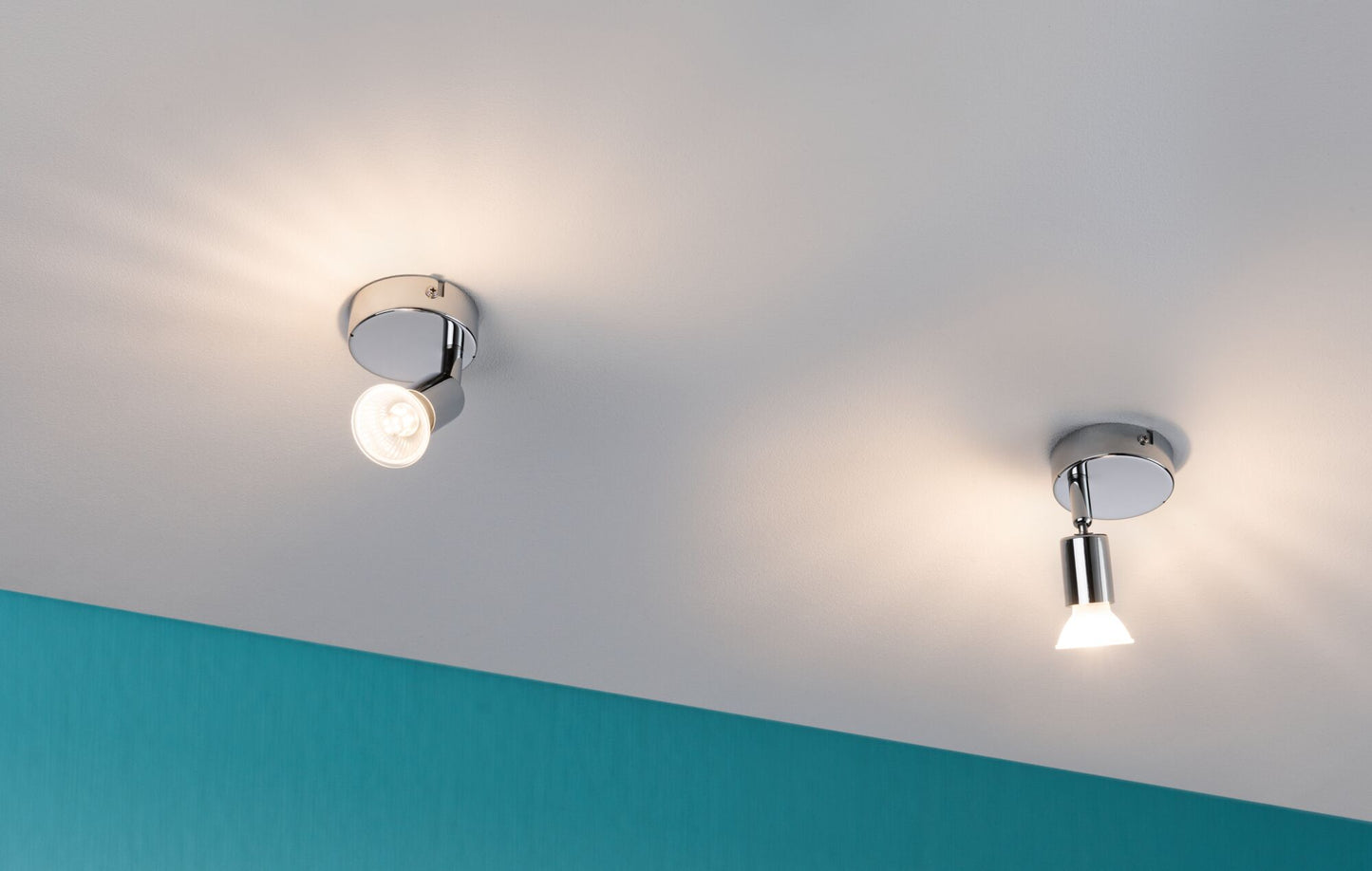 Paulmann Spotlight Carolina IP44 GU10   230V max. 10W dimmbar Chrom