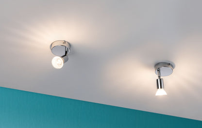 Paulmann Spotlight Carolina IP44 GU10   230V max. 10W dimmbar Chrom