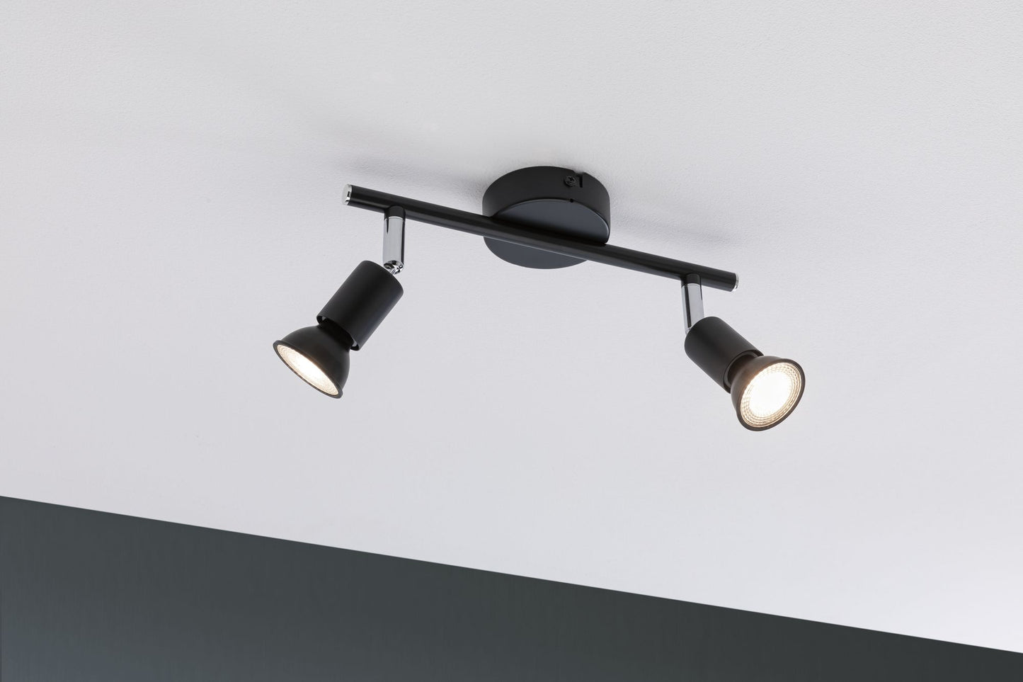 Paulmann Spotlight Carolina IP44 max2x_W GU10 Anthrazit 230V Metall