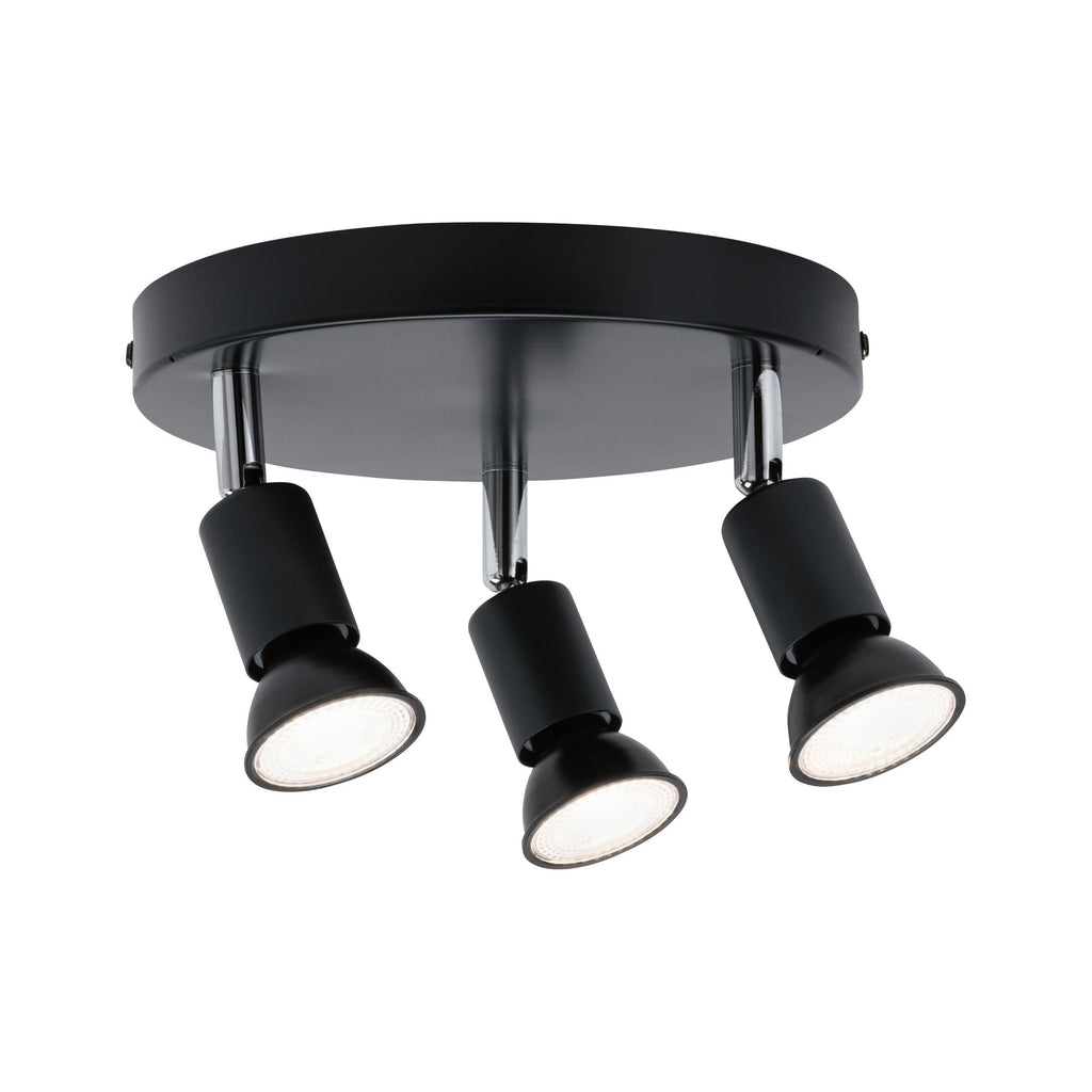 Paulmann Spotlight Carolina IP44 max3x_W GU10 Anthrazit 230V Metall