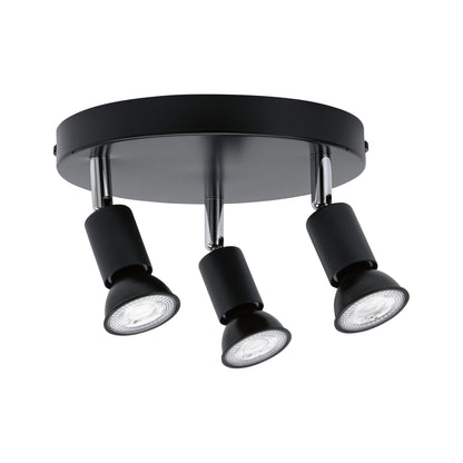 Paulmann Spotlight Carolina IP44 max3x_W GU10 Anthrazit 230V Metall