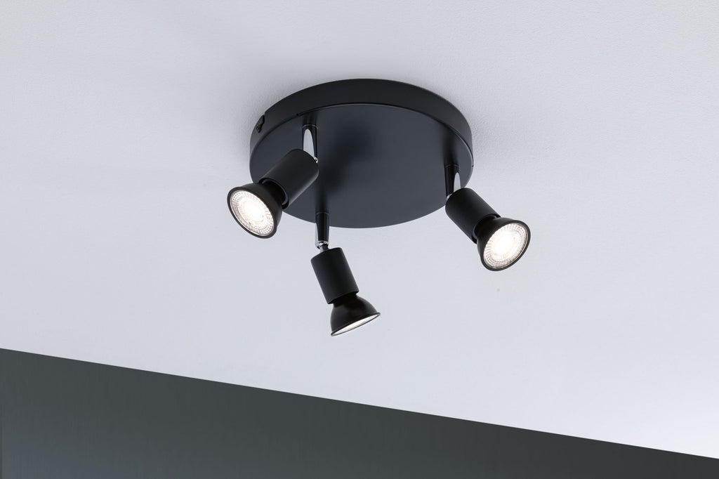 Paulmann Spotlight Carolina IP44 max3x_W GU10 Anthrazit 230V Metall