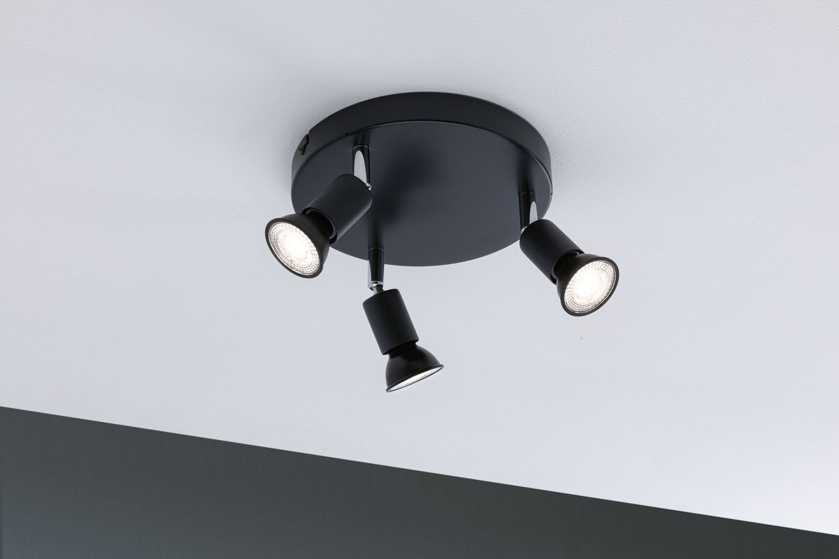 Paulmann Spotlight Carolina IP44 max3x_W GU10 Anthrazit 230V Metall