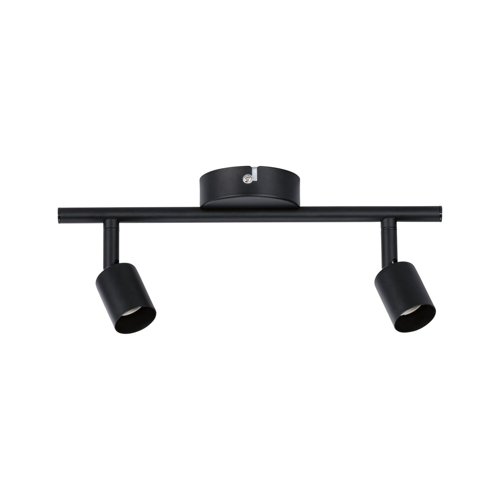 Paulmann Spotlight Carolina max 2x10W GU10 schwarz matt 230V Metall
