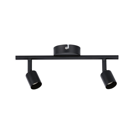 Paulmann Spotlight Carolina max 2x10W GU10 schwarz matt 230V Metall