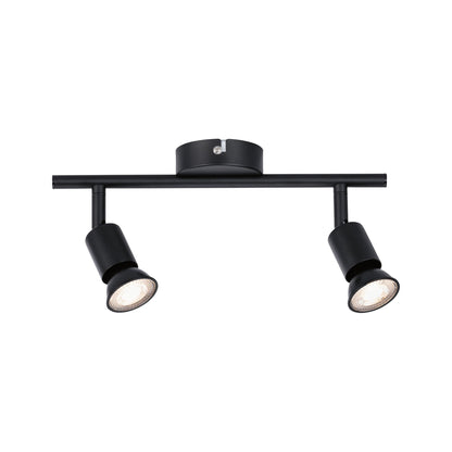 Paulmann Spotlight Carolina max 2x10W GU10 schwarz matt 230V Metall