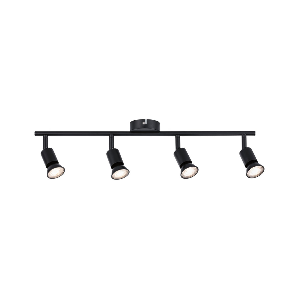 Paulmann Spotlight Carolina max 4x10W GU10 Schwarz matt 230V Metall
