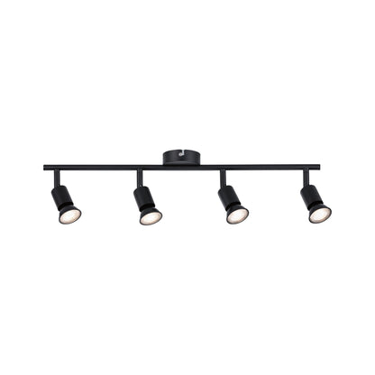 Paulmann Spotlight Carolina max 4x10W GU10 Schwarz matt 230V Metall