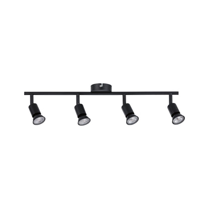 Paulmann Spotlight Carolina max 4x10W GU10 Schwarz matt 230V Metall